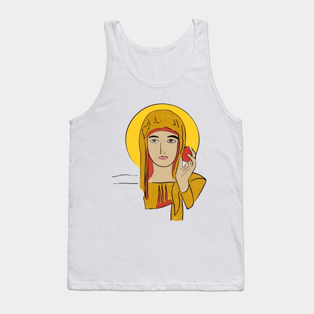 Mary Magdalene Tank Top by moanlisa